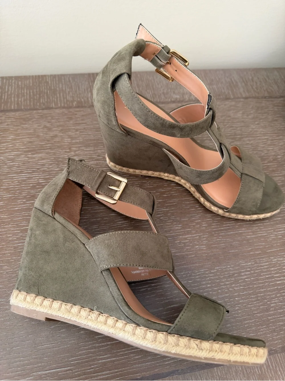 Merona suede straps